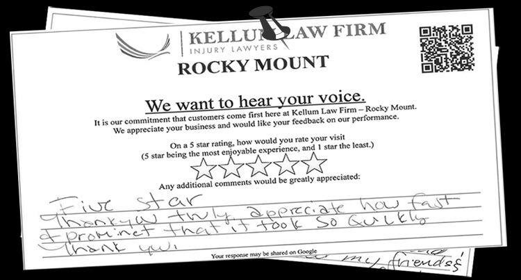 How reviewers rate law firms in NC